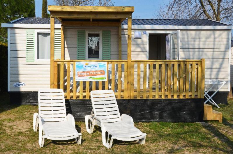 Happy Camp Mobile Homes In Camping Senia Cala Canyelles يوريت دي مار المظهر الخارجي الصورة